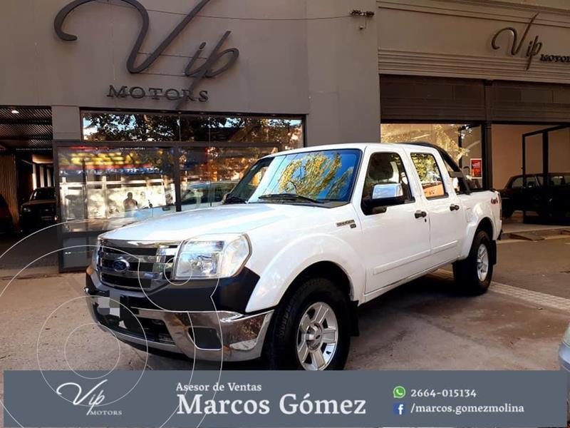 Ford Ranger XLT 3.0L 4x4 TDi CD usado (2011) color Blanco precio $1.500.000