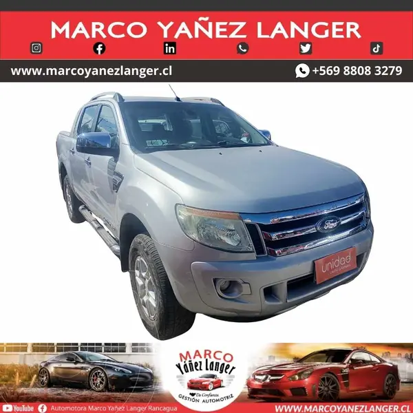 Foto Ford Ranger 2.5L XL 4x2 usado (2016) color Gris precio $12.790.000
