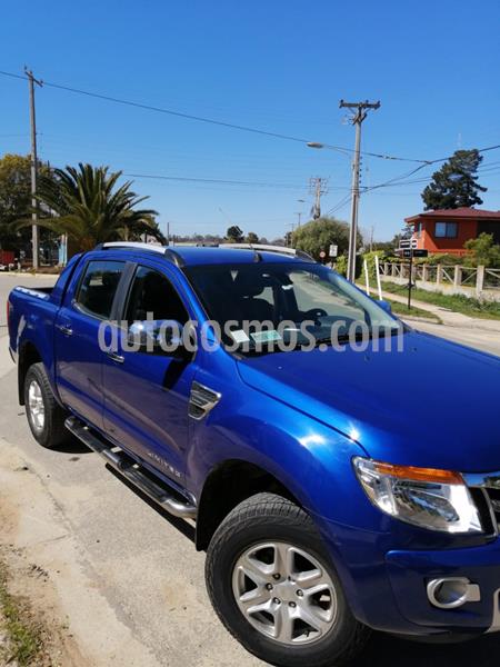 Ford Ranger Limited 2.5L 4x2 usado (2016) color Azul Aurora precio $12.000.000