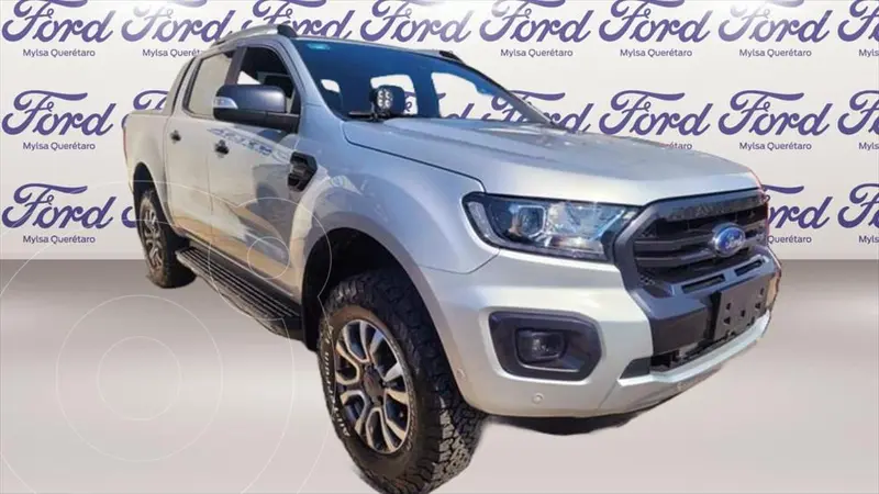 Foto Ford Ranger WILDTRACK CREW CAB GASOLINA 2.3L AT usado (2022) color Plata precio $649,000