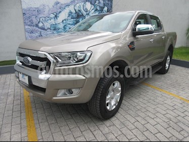 foto Ford Ranger XLT Diésel 4x4 Cabina Doble Piel usado (2019) color Azul Espacio precio $409,000