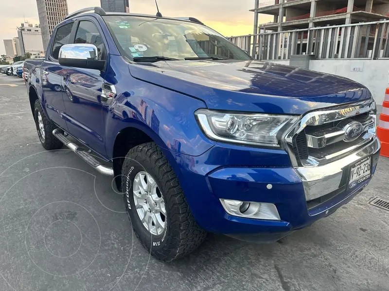 Foto Ford Ranger XLT Diesel 4x4 usado (2019) color Azul Relampago precio $498,000