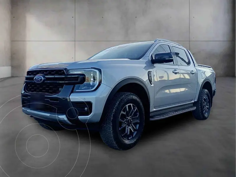 Foto Ford Ranger Wildtrak Gasolina 4x4 usado (2023) color Plata financiado en mensualidades(enganche $158,180 mensualidades desde $15,598)