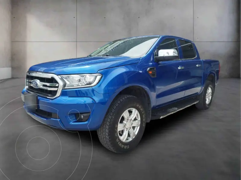 Foto Ford Ranger XLT Gasolina 4x2 usado (2022) color Azul financiado en mensualidades(enganche $107,580 mensualidades desde $10,608)
