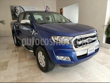 foto Ford Ranger XLT 4x2 Cabina Doble usado (2017) color Azul Eléctrico precio $325,000