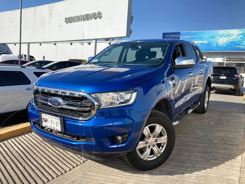 Foto Ford Ranger XLT Diesel 4x4 Cabina Doble usado (2020) color Azul precio $615,000