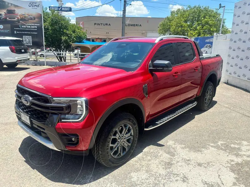 Foto Ford Ranger Wildtrak Gasolina 4x4 usado (2024) color Rojo precio $750,000
