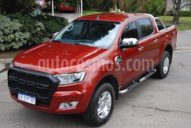 Ford Ranger XLT 3.2L 4x4 TDi CD usado (2018) color Rojo Vino precio $1.200.000