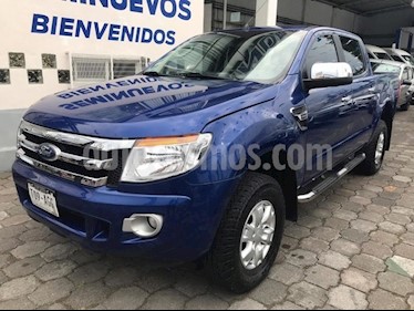 Foto Ford Ranger XLT Cabina Doble Ac usado (2016) color Azul Electrico precio $303,800