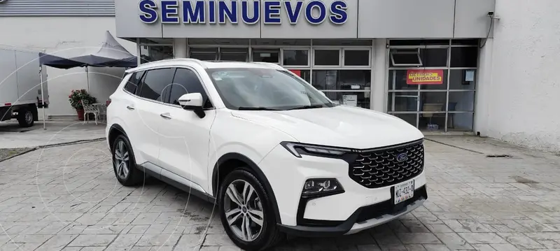 Foto Ford Territory Titanium usado (2024) color Blanco Perla financiado en mensualidades(enganche $154,288 mensualidades desde $12,921)