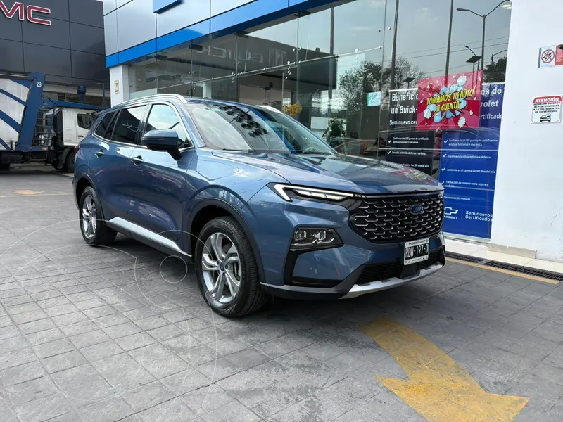 Foto Ford Territory Trend usado (2024) color Azul financiado en mensualidades(enganche $139,635 mensualidades desde $9,303)