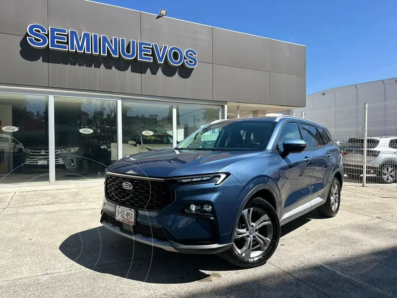 Foto Ford Territory Ambiente usado (2024) color Azul financiado en mensualidades(enganche $98,780 mensualidades desde $11,090)