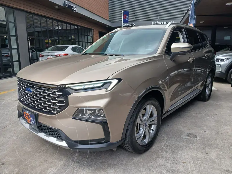 Foto Ford Territory Trend usado (2023) color caf financiado en mensualidades(enganche $129,438 mensualidades desde $9,898)