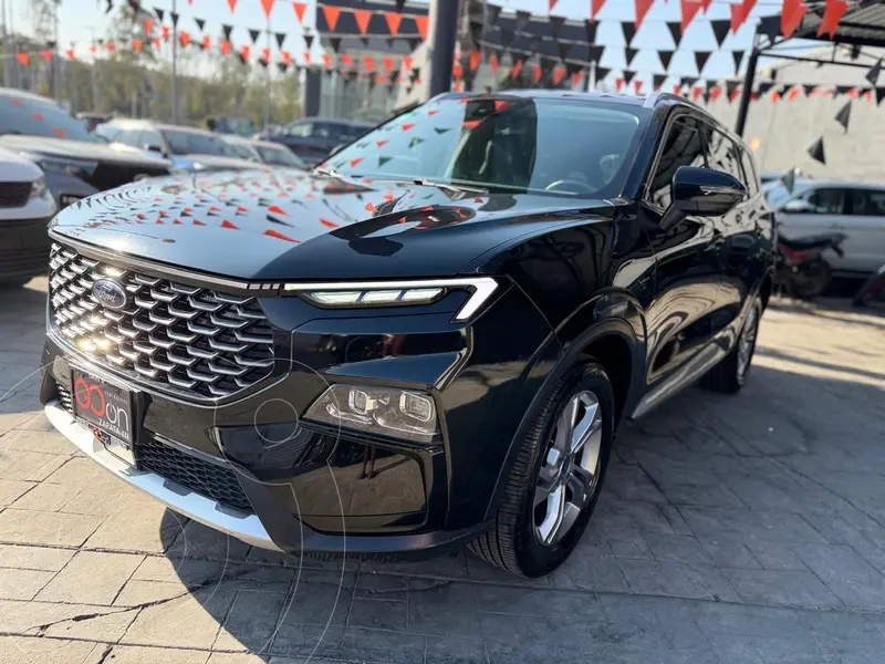 Foto Ford Territory Trend usado (2023) color Negro financiado en mensualidades(enganche $122,625 mensualidades desde $9,377)