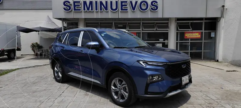 Foto Ford Territory Ambiente usado (2024) color Azul financiado en mensualidades(enganche $124,705 mensualidades desde $10,031)