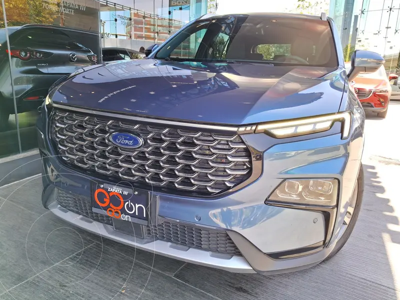 Foto Ford Territory Titanium usado (2023) color Azul financiado en mensualidades(enganche $149,058 mensualidades desde $11,398)