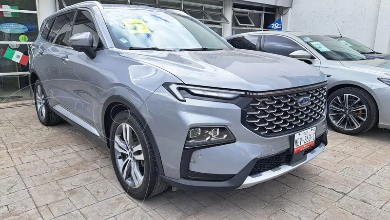 Foto Ford Territory Titanium usado (2024) color Gris financiado en mensualidades(enganche $129,931 mensualidades desde $10,350)