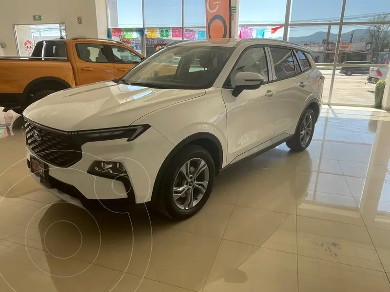 Foto Ford Territory Ambiente usado (2024) color Blanco financiado en mensualidades(enganche $111,452 mensualidades desde $8,523)