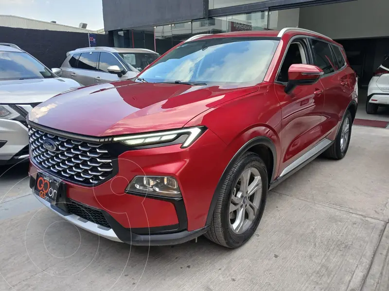 Foto Ford Territory Trend usado (2023) color Rojo financiado en mensualidades(enganche $132,162 mensualidades desde $10,106)