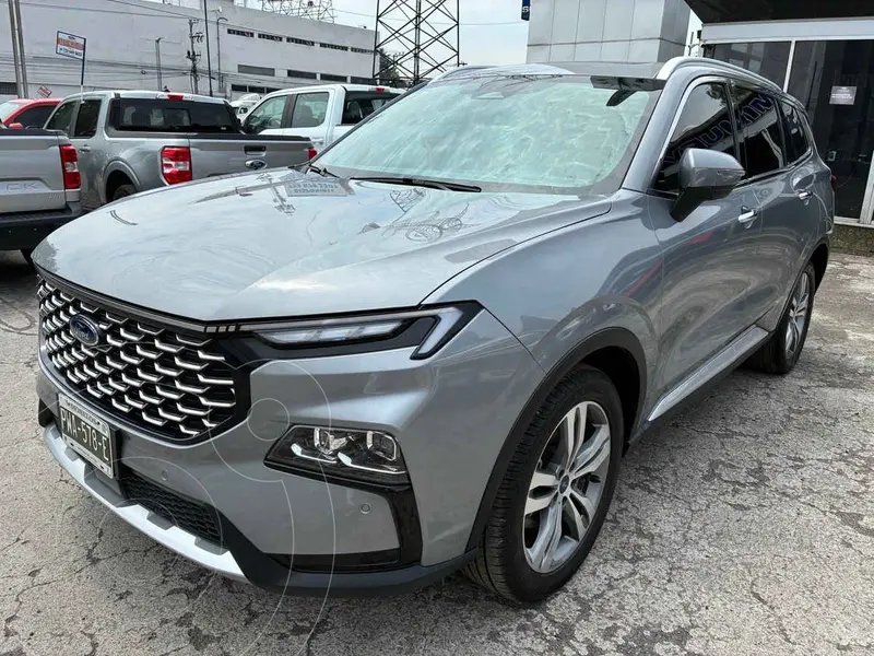 Foto Ford Territory Titanium usado (2024) color Gris financiado en mensualidades(enganche $109,760 mensualidades desde $11,975)