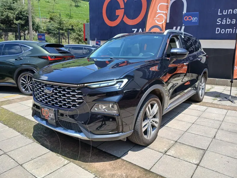 Foto Ford Territory Titanium usado (2023) color Negro financiado en mensualidades(enganche $134,888 mensualidades desde $10,315)
