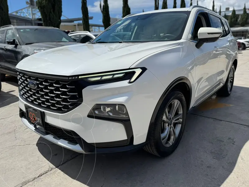 Foto Ford Territory Titanium usado (2023) color Blanco financiado en mensualidades(enganche $119,628 mensualidades desde $9,148)