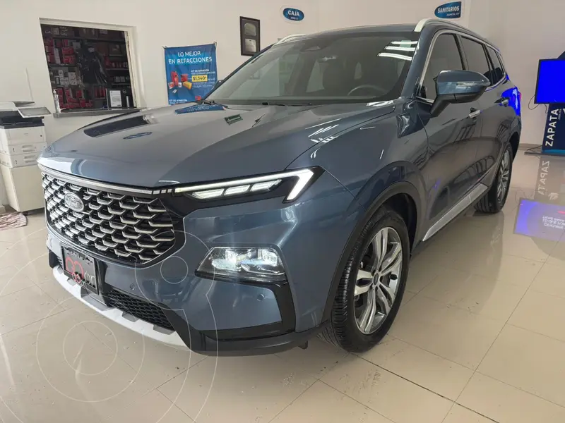 Foto Ford Territory Titanium usado (2023) color Azul financiado en mensualidades(enganche $144,425 mensualidades desde $11,044)