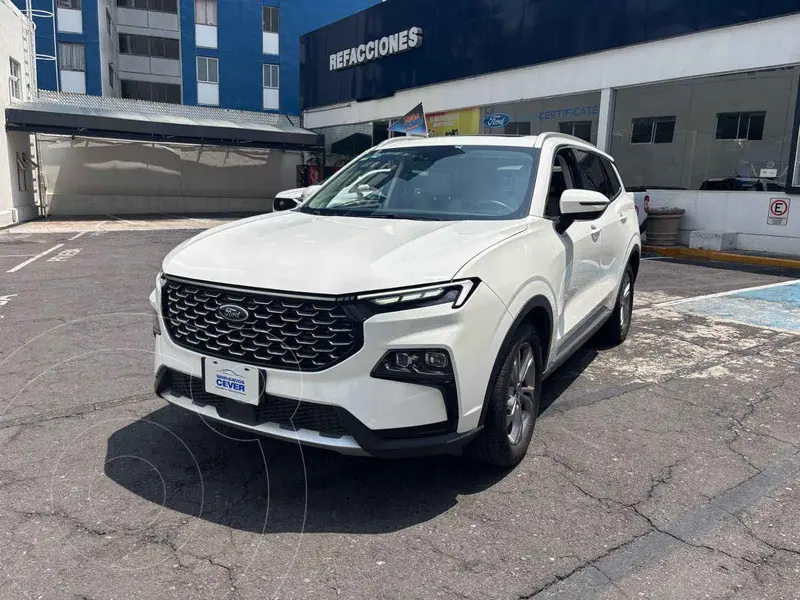 Foto Ford Territory Trend usado (2023) color Blanco financiado en mensualidades(enganche $128,731 mensualidades desde $13,699)