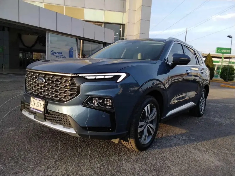 Foto Ford Territory Titanium usado (2023) color Azul financiado en mensualidades(enganche $108,640 mensualidades desde $11,852)