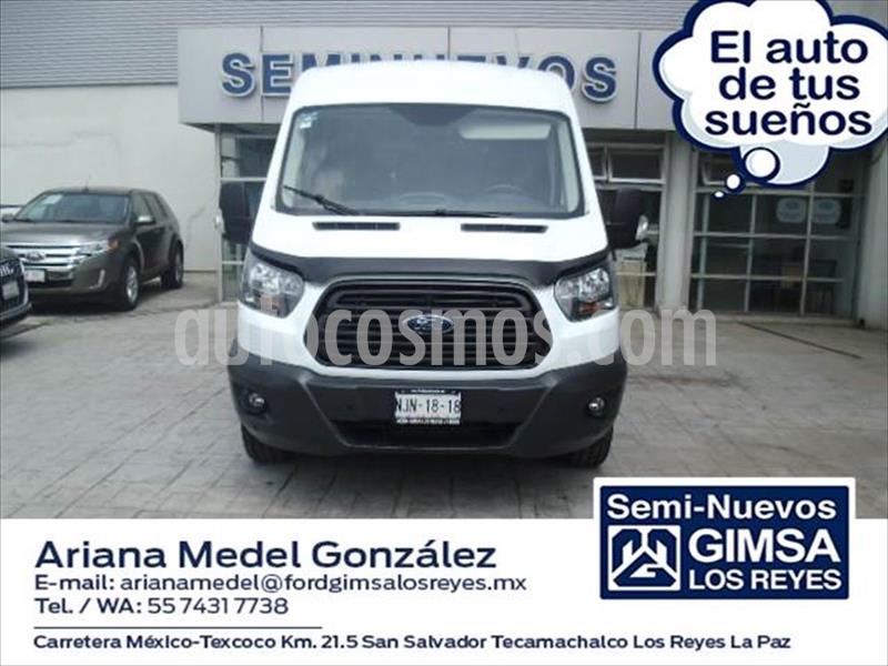 Ford Transit Diesel 15 Pasajeros usado (2019) color Blanco precio $530,000