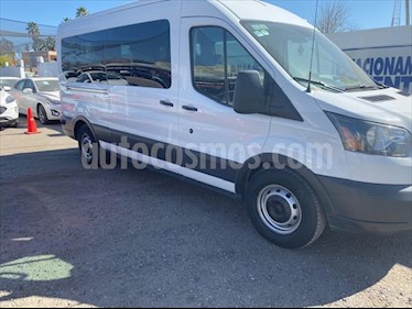 Ford Transit Gasolina Bus 15 Pasajeros usado (2015) color Blanco precio $330,000