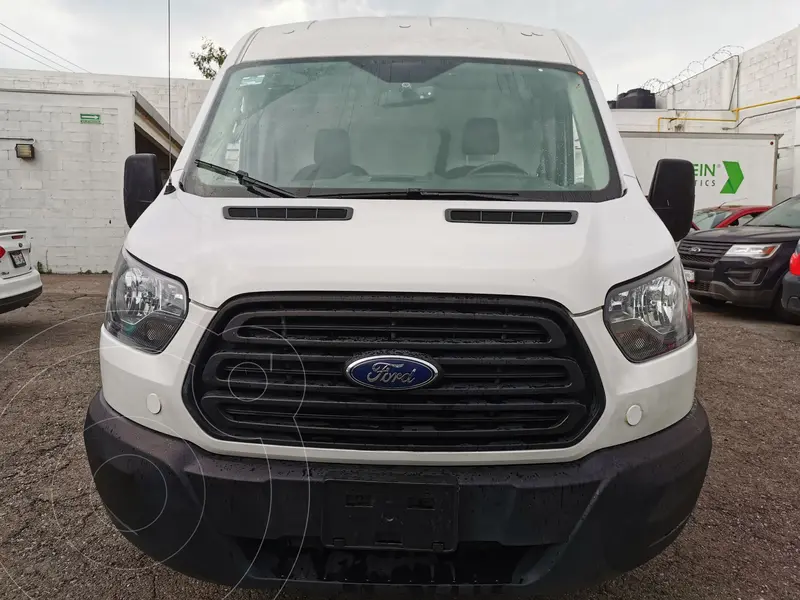 Foto Ford Transit Gasolina Van usado (2019) color Blanco financiado en mensualidades(enganche $124,500 mensualidades desde $12,194)