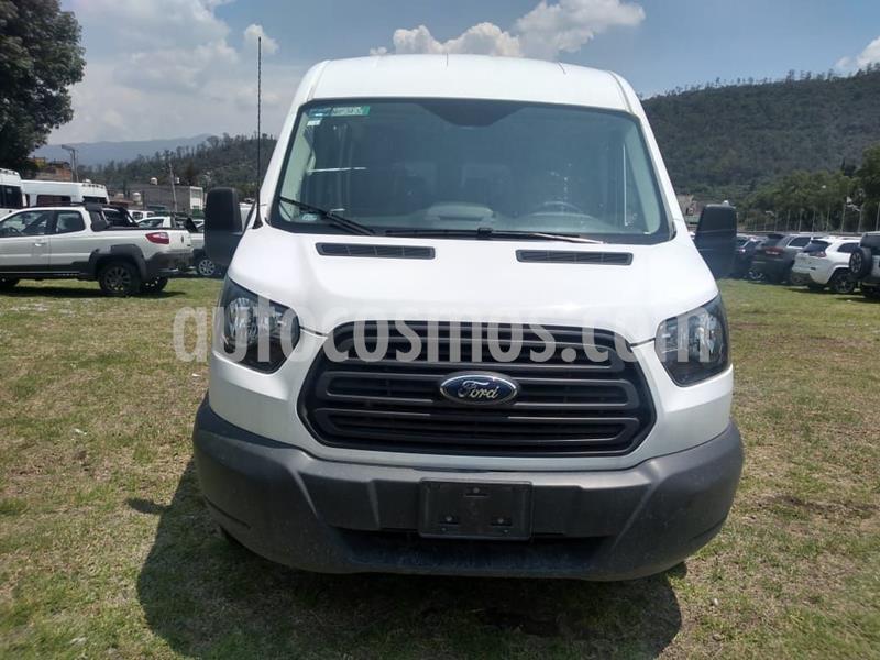 foto Ford Transit Gasolina Bus 15 Pasajeros usado (2015) color Blanco precio $260,000
