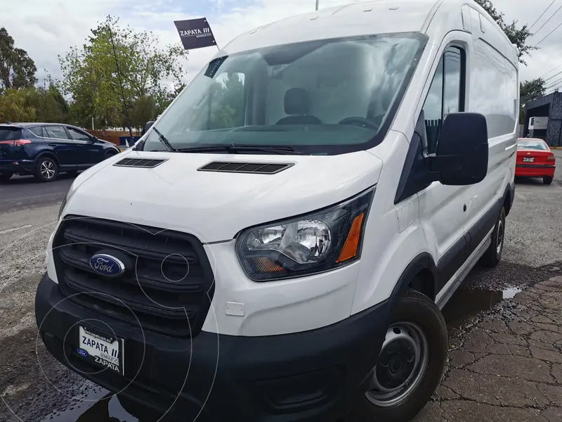 Foto Ford Transit Gasolina Van Mediana usado (2020) color Blanco precio $585,500