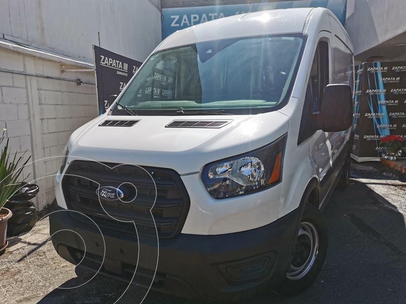 Foto Ford Transit Gasolina Van usado (2020) color Blanco financiado en mensualidades(enganche $145,000 mensualidades desde $13,731)