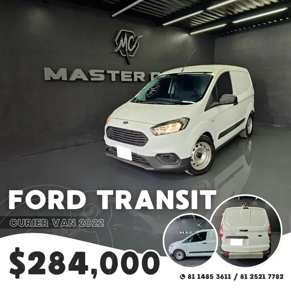 Foto Ford Transit Diesel 18 Pasajeros usado (2022) color Blanco precio $284,000