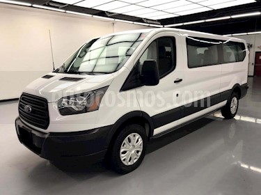Foto Ford Transit Gasolina Bus 15 Pasajeros usado (2016) color Blanco precio $225,000