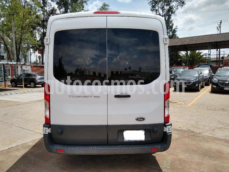 foto Ford Transit Gasolina Bus 15 Pasajeros usado (2015) color Blanco precio $286,500
