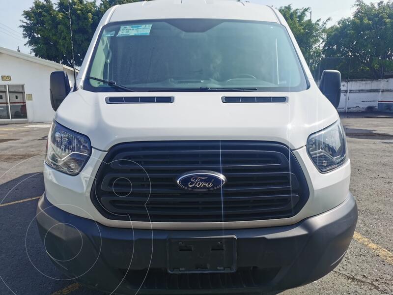 Foto Ford Transit Gasolina Van Mediana usado (2018) color Blanco financiado en mensualidades(enganche $114,750 mensualidades desde $11,488)
