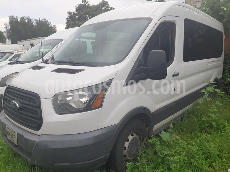 foto Ford Transit Gasolina Bus 15 Pasajeros usado (2015) color Blanco precio $295,000