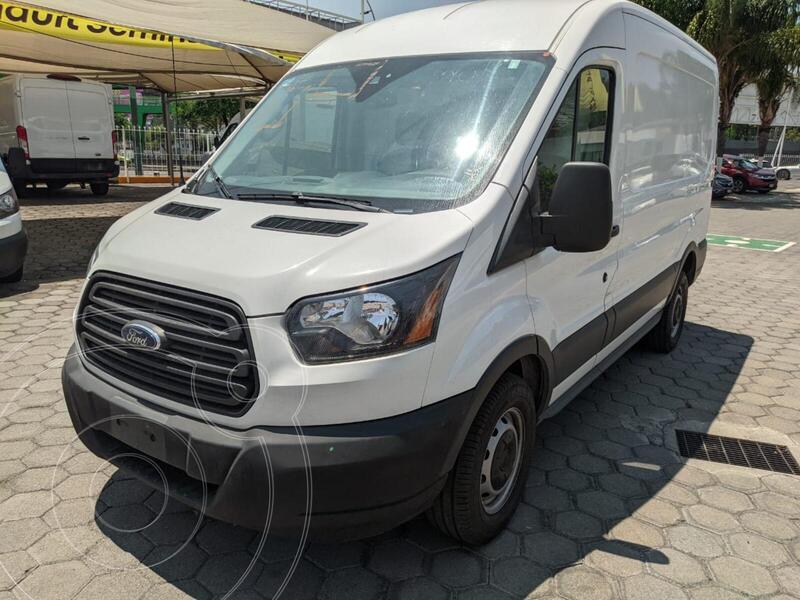 Foto Ford Transit Gasolina Van usado (2018) color Blanco financiado en mensualidades(enganche $154,500 mensualidades desde $18,030)