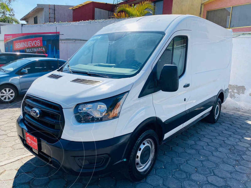 Foto Ford Transit Gasolina Van Mediana usado (2018) color Blanco precio $457,000
