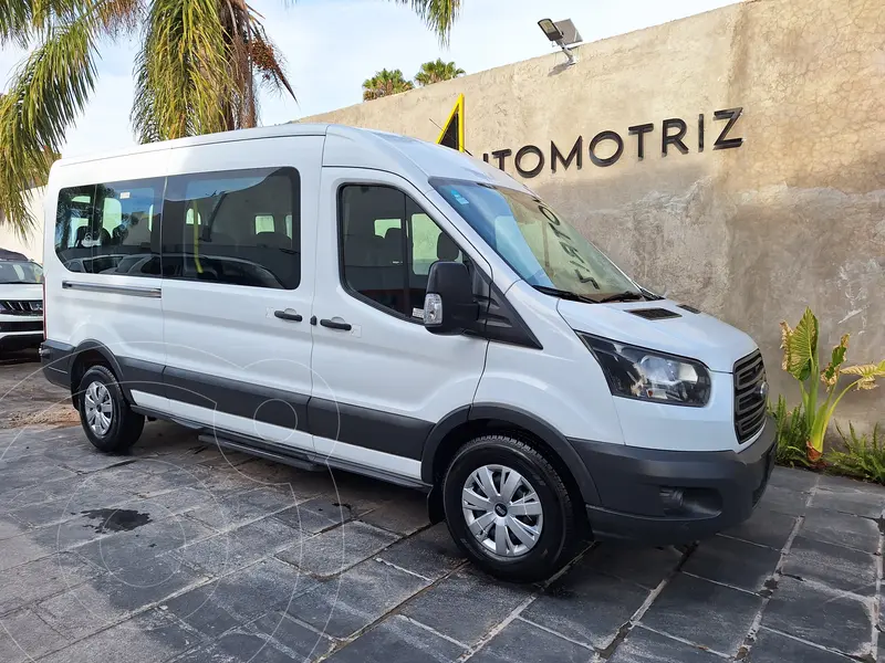 Foto Ford Transit Diesel 15 Pasajeros usado (2018) color Blanco precio $619,000