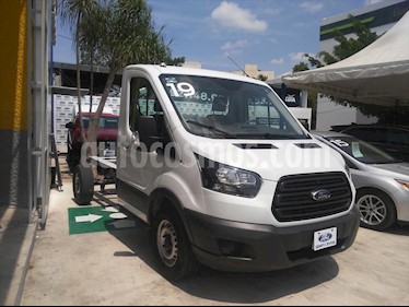 Ford Transit Diesel Chasis Cabina Mediana usado (2019) color Blanco precio $435,000
