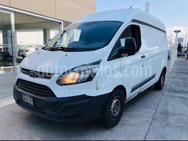 Ford Transit CUSTOM VAN CORTA L4/2.2/T DIESEL MAN A/A usado (2015) color Blanco precio $258,000