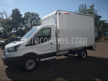 Ford Transit Diesel Chasis Cabina Mediana usado (2018) color Blanco precio $385,000