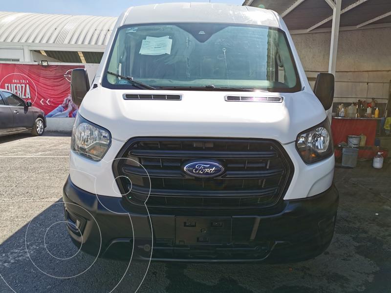 Foto Ford Transit Gasolina Van usado (2018) color Blanco financiado en mensualidades(enganche $129,750 mensualidades desde $13,160)