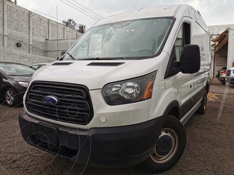 Foto Ford Transit Gasolina Van Mediana usado (2019) color Blanco financiado en mensualidades(enganche $128,750 mensualidades desde $15,024)