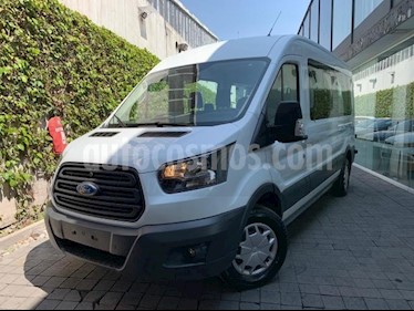 Ford Transit N2B 4P KOMBI LARGA TD TM6 A/AC. SIN ASTOS. TRAS. usado (2019) color Blanco precio $590,000