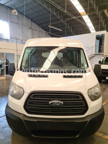 Ford Transit Gasolina Bus 15 Pasajeros usado (2015) color Blanco precio $286,500